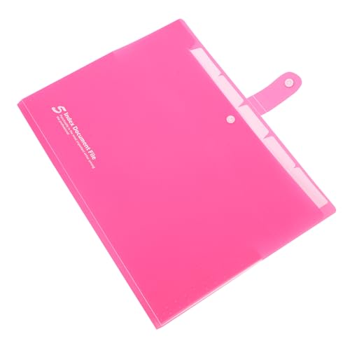 Mikikit Mehrlagiger Fächermappe Dokumenten Organizer Robuster PP Ordner mit Schnalle Erweiterbarer Multi Pocket Folder für Wichtige Akten Leichter Büro und Schul Organizer Tragbare Mappe Mikikit Mehrlagiger Fächermappe Dokumenten Organizer Robuster PP Ordner mit Schnalle Erweiterbarer Multi Pocket Folder für Wichtige Akten Leichter Büro und Schul Organizer Tragbare Mappe von Mikikit