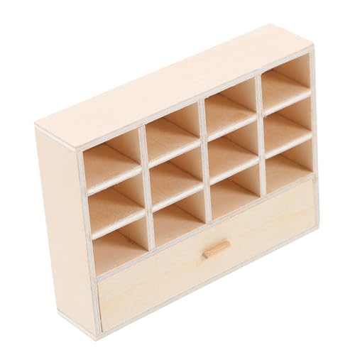 Mikikit Mini-schrank, Puppenhausmöbel, Kleiner Schrank Aus Holz, Modell Puppenhaus, Kleines Bücherregal, Mini-schubladenschrank, Für Puppenhaus-szenendekoration Mikikit Mini-schrank, Puppenhausmöbel, Kleiner Schrank Aus Holz, Modell Puppenhaus, Kleines Bücherregal, Mini-schubladenschrank, Für Puppenhaus-szenendekoration von Mikikit