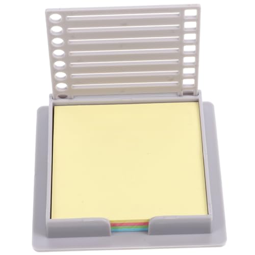 Mikikit Notizblock Aufbewahrungsbox mit Farbigem Memo Pad Moderner Büro Organizer für Notizen und Karten Platzsparender Minimalistischer Schreibtischhalter für Effiziente Mikikit Notizblock Aufbewahrungsbox mit Farbigem Memo Pad Moderner Büro Organizer für Notizen und Karten Platzsparender Minimalistischer Schreibtischhalter für Effiziente von Mikikit