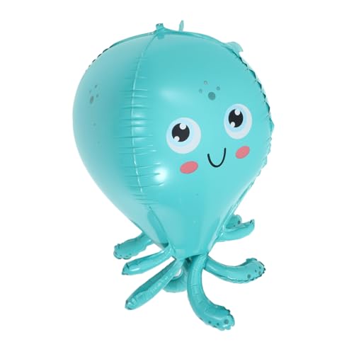 Mikikit Oktopusballon Tiere Inflation Dekorationen thematisiert Party Oktopusförmige Folienballons tierischer Folienballon Luftballons zum Thema Ballons Ornamente Aluminiumfolie Blau Mikikit Oktopusballon Tiere Inflation Dekorationen thematisiert Party Oktopusförmige Folienballons tierischer Folienballon Luftballons zum Thema Ballons Ornamente Aluminiumfolie Blau von Mikikit