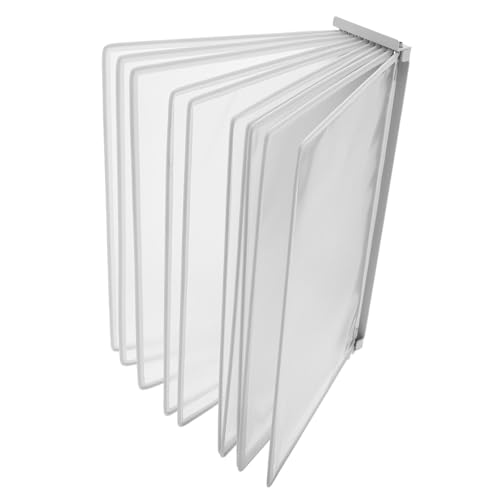 Mikikit Ordner Umdrehen Durchsichtiger Aktenhalter Für Die Wand Aktenordner Zum Aufhängen An Der Wand Wandaktenhalter Aktenhalter Zur Wandmontage Mal Motted -aktenhalter Pvc Weiß Mikikit Ordner Umdrehen Durchsichtiger Aktenhalter Für Die Wand Aktenordner Zum Aufhängen An Der Wand Wandaktenhalter Aktenhalter Zur Wandmontage Mal Motted -aktenhalter Pvc Weiß von Mikikit