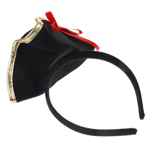 Mikikit Piratenhut Haarband für Halloween Kreatives Cosplay Zubehör Wiederverwendbar für Kostümpartys Fotoshootings und Maskeraden Einzigartiges Design mit Dekorativem Mikikit Piratenhut Haarband für Halloween Kreatives Cosplay Zubehör Wiederverwendbar für Kostümpartys Fotoshootings und Maskeraden Einzigartiges Design mit Dekorativem von Mikikit