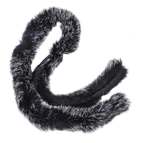 Mikikit Premium Kaninchenfell Kunstfellband für DIY Kleidung und Kostüme Weicher Hautfreundlicher Pelzstreifen Traditioneller Chinesischer Stil Vielseitig für Jacken Umhänge Mikikit Premium Kaninchenfell Kunstfellband für DIY Kleidung und Kostüme Weicher Hautfreundlicher Pelzstreifen Traditioneller Chinesischer Stil Vielseitig für Jacken Umhänge von Mikikit