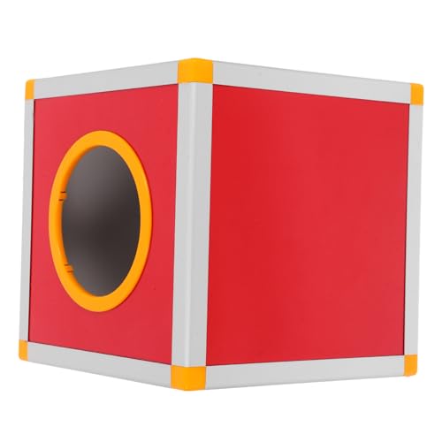 Mikikit Rote Spendenbox mit Großem Fassungsvermögen Multifunktionale Vorschlags Wahl und Lotteriebox für Fundraising Partyspiele Einfache und Robuste Aluminium Konstruktion von Mikikit