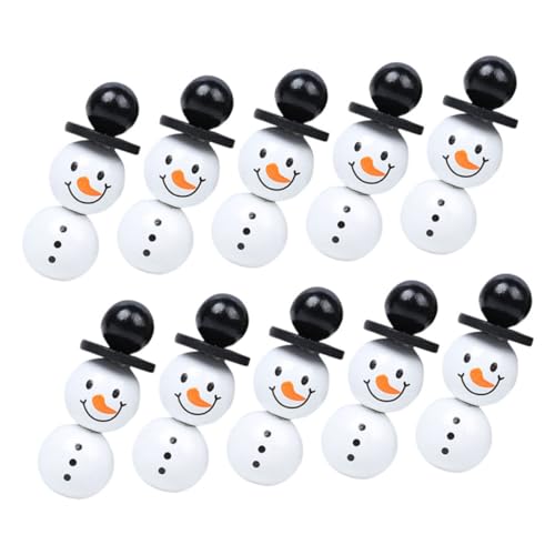 Mikikit Schneemann Holzperlen Teilig Schwarze Rundperlen Schneemann und Bäuche DIY Schmuckherstellung Armbänder Halsketten Weihnachtsdeko Zubehör Mikikit Schneemann Holzperlen Teilig Schwarze Rundperlen Schneemann und Bäuche DIY Schmuckherstellung Armbänder Halsketten Weihnachtsdeko Zubehör von Mikikit