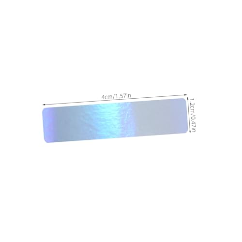 Mikikit Selbstklebende Rücksendeetiketten Silber Holografisch Adressaufkleber für Versandpakete Vielseitig Verwendbare Rücksendeaufkleber mit Klarer Lesbarer Beschriftungsfläche Mikikit Selbstklebende Rücksendeetiketten Silber Holografisch Adressaufkleber für Versandpakete Vielseitig Verwendbare Rücksendeaufkleber mit Klarer Lesbarer Beschriftungsfläche von Mikikit