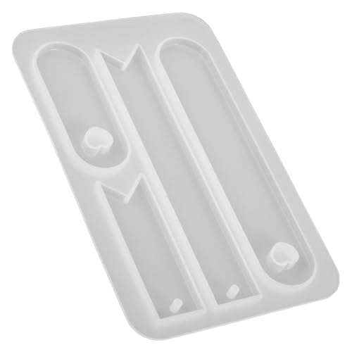 Mikikit Silikon Lesezeichenform DIY Oval und Verschiedene Formen Flexible Epoxidharz Gießform für Kreatives Basteln mit Harz UV Harz Trockenblumen und Perlen Praktisch und Vielseitig für Mikikit Silikon Lesezeichenform DIY Oval und Verschiedene Formen Flexible Epoxidharz Gießform für Kreatives Basteln mit Harz UV Harz Trockenblumen und Perlen Praktisch und Vielseitig für von Mikikit