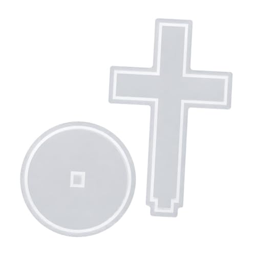 Mikikit Stehende Silikonform für Epoxidharz DIY und Kerzenherstellung Detailreiche Gießbasis für Projekte und Religiöse Dekoration von Mikikit