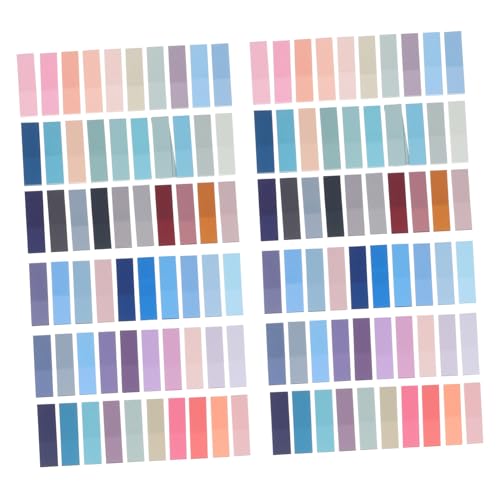 Mikikit Sticky Index Tabs Farben Selbstklebend Handbeschreibbar Tragbar Stark Haftend Vielseitige Markierung für Lesezeichen und Hervorhebungen Karten Mikikit Sticky Index Tabs Farben Selbstklebend Handbeschreibbar Tragbar Stark Haftend Vielseitige Markierung für Lesezeichen und Hervorhebungen Karten von Mikikit