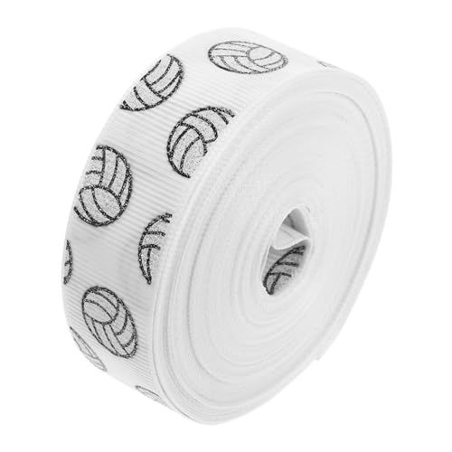 Mikikit Volleyball Dekorationsband Glänzendes Volleyball Motivband für Partygeschenke und Bastelprojekte Vielseitig Einsetzbar für Ideen Mikikit Volleyball Dekorationsband Glänzendes Volleyball Motivband für Partygeschenke und Bastelprojekte Vielseitig Einsetzbar für Ideen von Mikikit