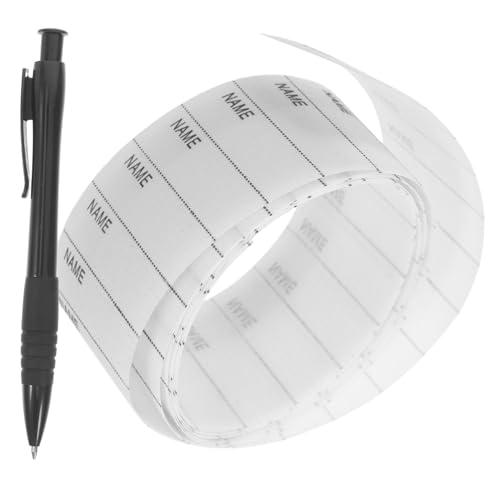 Mikikit Waschbare Selbstklebende Namensetiketten für Kleidung DIY Textilaufkleber für Personalisierbare Bügel und Nähfrei Kleidungsetiketten für Schuluniformen und Alltagskleidung Mikikit Waschbare Selbstklebende Namensetiketten für Kleidung DIY Textilaufkleber für Personalisierbare Bügel und Nähfrei Kleidungsetiketten für Schuluniformen und Alltagskleidung von Mikikit