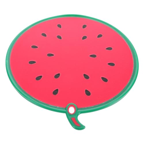 Mikikit Wassermelonenhackingbrett Leichtes Schneidebrett Wassermelonen-Serviertablett Süßes Hackbrett schneidebrett dekoratives Schneidebrett pp rot Mikikit Wassermelonenhackingbrett Leichtes Schneidebrett Wassermelonen-Serviertablett Süßes Hackbrett schneidebrett dekoratives Schneidebrett pp rot von Mikikit