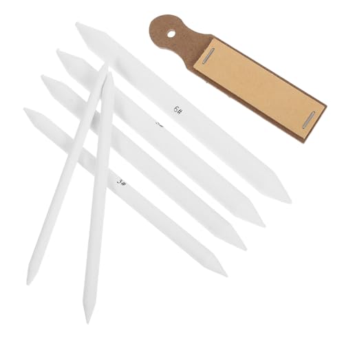 Mikikit Zeichen Teilig Blending Stumps Papierwischer Sandpapier Bleistiftspitzer Künstlerbedarf für Sanftes Verblenden Schatteneffekte Zeichnung Tragbar Kompakt Mikikit Zeichen Teilig Blending Stumps Papierwischer Sandpapier Bleistiftspitzer Künstlerbedarf für Sanftes Verblenden Schatteneffekte Zeichnung Tragbar Kompakt von Mikikit