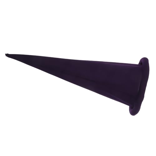 Mikikit Zwerghut Weihnachtsmütze Party Dekoration Halloween Hut Farbenfroher Hut lustige kopfbedeckung Gnomenhüte Partyhüte für Erwachsene Requisiten für die Fotokabine Polyester Violett von Mikikit
