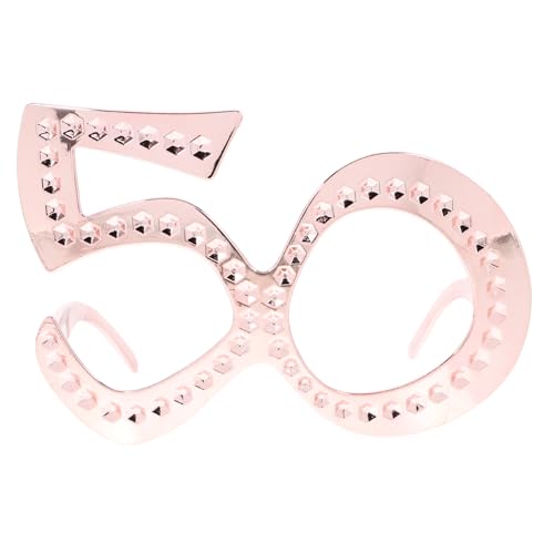 Mikikit geburtstagsfeier brille 50 Dekorationen für Geburtstagsfeiern Junggesellin retro lustig Partys alles zum geburtstag brille geburtstag sonnenbrille Party-Brille Stk Roségold Mikikit geburtstagsfeier brille 50 Dekorationen für Geburtstagsfeiern Junggesellin retro lustig Partys alles zum geburtstag brille geburtstag sonnenbrille Party-Brille Stk Roségold von Mikikit