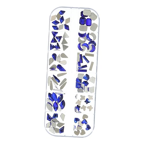 Mikinona 1 Schachtel Flachrückige Nagelstrasssteine Mehrfarbige Nail Art Charms für Maniküre Diy Nagelschmuck und Bastelprojekte Glänzende Glassteine Verschiedenen Teiliges Mikinona 1 Schachtel Flachrückige Nagelstrasssteine Mehrfarbige Nail Art Charms für Maniküre Diy Nagelschmuck und Bastelprojekte Glänzende Glassteine Verschiedenen Teiliges von Mikinona