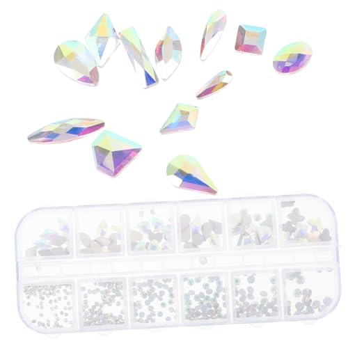 Mikinona 1 Schachtel Nagelkunst -Diamantkleiderset Nageldekoration Nageljuwelen Nagelkunst-Anhänger Bausatz Nailart-Juwelen Strasssteine für die Nägel Nageledelsteine Metall Mikinona 1 Schachtel Nagelkunst -Diamantkleiderset Nageldekoration Nageljuwelen Nagelkunst-Anhänger Bausatz Nailart-Juwelen Strasssteine für die Nägel Nageledelsteine Metall von Mikinona