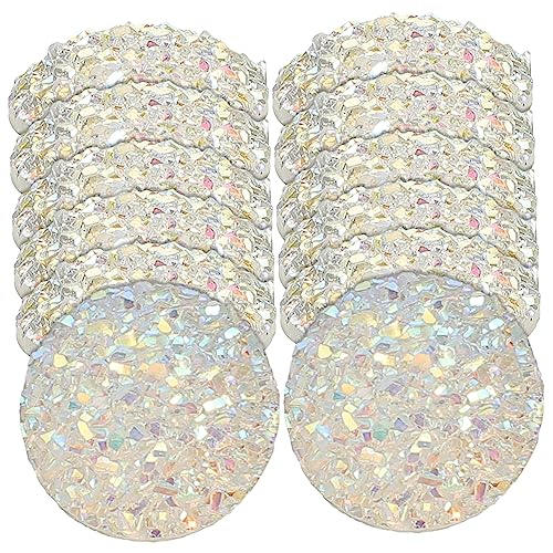 Mikinona 100 Stück Flachrückseite Strasssteine Patches für Diy Bastelarbeiten Resin Dekoration für Kleidung Taschen Schuhe und Mehr Leicht Anzubringen für Gestalten Mikinona 100 Stück Flachrückseite Strasssteine Patches für Diy Bastelarbeiten Resin Dekoration für Kleidung Taschen Schuhe und Mehr Leicht Anzubringen für Gestalten von Mikinona
