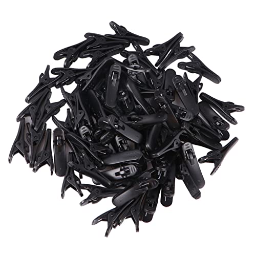 Mikinona 100 Stück Kopfhörer Kabel Clip Alligator Klemme für Organisation Schwarz Geeignet für Headsets Handy und Kopfhörer Langlebig und Praktisch für Kleidung Mikinona 100 Stück Kopfhörer Kabel Clip Alligator Klemme für Organisation Schwarz Geeignet für Headsets Handy und Kopfhörer Langlebig und Praktisch für Kleidung von Mikinona