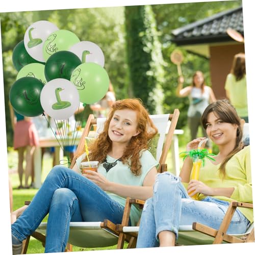 Mikinona 18 Stück Teiliges Partydeko Geburtstagsballons Aufblasbare Tierballons Kreative Schlange Luftballons Für Vielseitige Feierlichkeiten von Mikinona