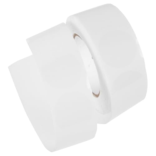 Mikinona 1Rolle Transparente Aufkleber Selbstklebend für und Etikettierung pro Vielseitig Einsetzbar für Büro und Dekoration von Mikinona