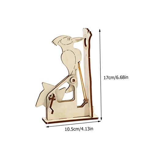 Mikinona 2 Sätze Holzpuzzle Specht DIY Bausatz Puzzle Holzfigur Lernspielzeug Sichere Glatte Oberfläche Dekoratives Holzornament Mikinona 2 Sätze Holzpuzzle Specht DIY Bausatz Puzzle Holzfigur Lernspielzeug Sichere Glatte Oberfläche Dekoratives Holzornament von Mikinona