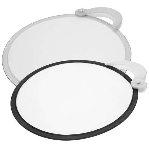 Mikinona 2 Stück Faltbarer Runder Handfächer Tragbarer Leichter Sommerfächer Klappbar für Hochzeiten Dekoration Outdoor und Tanzaufführungen Mikinona 2 Stück Faltbarer Runder Handfächer Tragbarer Leichter Sommerfächer Klappbar für Hochzeiten Dekoration Outdoor und Tanzaufführungen von Mikinona