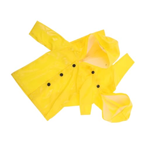 Mikinona 2 Stück Gelbe Puppen-Regenjacke Realistisch Kleidung für Puppen Langlebig Schützend Modisch Pflegeleicht Mikinona 2 Stück Gelbe Puppen-Regenjacke Realistisch Kleidung für Puppen Langlebig Schützend Modisch Pflegeleicht von Mikinona