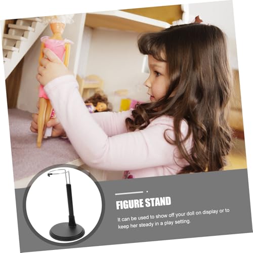 Mikinona 2 Stück Puppenständer Höhenverstellbar Stabile Halterung für Action Model figuren Abnehmbarer Drahthalter für Display Dekoration und Sammlung von Mikinona