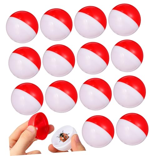 Mikinona 20 Stück Klare Plastik Kapseln Rund Für Automaten Leerkapseln Zum Befüllen Für Partygeschenke Und Spielzeugkapseln Für Verkaufsautomaten Und Bastelbedarf von Mikinona