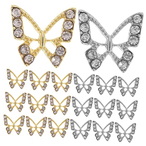 Mikinona 20 Stück Schmetterlings Nagelkunst Zubehör In Form Von Mädchen Goldene Schmetterlinge Nagel Charms Schmetterlings Edelsteine Schmetterlings Nagel Charms Geburtstags Mikinona 20 Stück Schmetterlings Nagelkunst Zubehör In Form Von Mädchen Goldene Schmetterlinge Nagel Charms Schmetterlings Edelsteine Schmetterlings Nagel Charms Geburtstags von Mikinona
