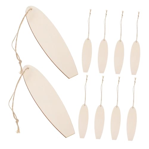 Mikinona 20 Stück Teiliges Holz Surfbrett Deko Unfertige Küstenornamente Diy Strand Thema Hängende Dekorationen für Kreative Gestaltungen und Mikinona 20 Stück Teiliges Holz Surfbrett Deko Unfertige Küstenornamente Diy Strand Thema Hängende Dekorationen für Kreative Gestaltungen und von Mikinona