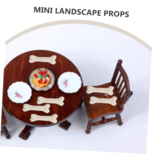 Mikinona 20 Stück Teiliges Mini Knochen aus Resin Realistische Kleine Hundeknochen Vielseitig für DIY Bastelarbeiten Halloween Tischdekoration Kreative Miniaturmodelle für Party und Mikinona 20 Stück Teiliges Mini Knochen aus Resin Realistische Kleine Hundeknochen Vielseitig für DIY Bastelarbeiten Halloween Tischdekoration Kreative Miniaturmodelle für Party und von Mikinona