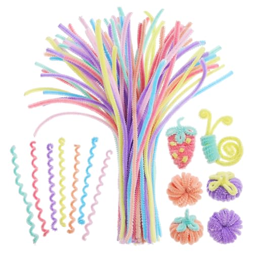 Mikinona 200 Stk. Pfeifenreiniger Extra Stabile Chenille Stiele zum Basteln DIY Twisted Rods für Kreative Dekorationen und Kunstprojekte Mikinona 200 Stk. Pfeifenreiniger Extra Stabile Chenille Stiele zum Basteln DIY Twisted Rods für Kreative Dekorationen und Kunstprojekte von Mikinona