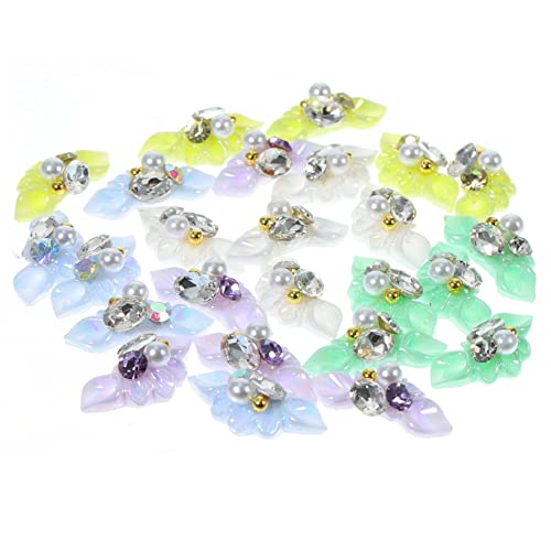 Mikinona 25 Stück Teiliges Blüten Nagelcharms für Nagelkunst Einzigartige Nail Art Dekorationen für Acrylnägel für Designs und Auffällige Mikinona 25 Stück Teiliges Blüten Nagelcharms für Nagelkunst Einzigartige Nail Art Dekorationen für Acrylnägel für Designs und Auffällige von Mikinona