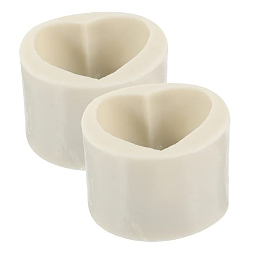 Mikinona 2Stücke Herzförmige Silikonform für DIY und Süßigkeiten Flexible Gießform für Duftende Kunsthandwerke für Kreative Projekte und Mikinona 2Stücke Herzförmige Silikonform für DIY und Süßigkeiten Flexible Gießform für Duftende Kunsthandwerke für Kreative Projekte und von Mikinona