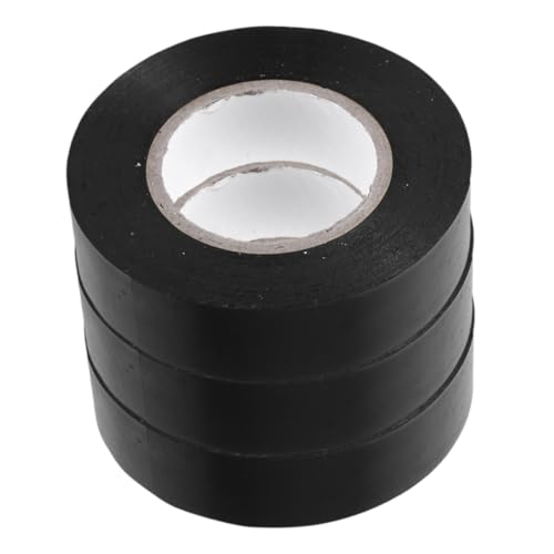 Mikinona 3 Rollen Hitzebeständiges Isolierband Elektriker Klebeband PVC Schutzband für Elektrische Leitungen und Kabel Isolierung Vielseitig Einsetzbar Mikinona 3 Rollen Hitzebeständiges Isolierband Elektriker Klebeband PVC Schutzband für Elektrische Leitungen und Kabel Isolierung Vielseitig Einsetzbar von Mikinona