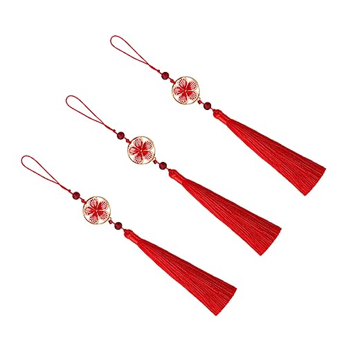Mikinona 3 Stück Chinesische Stil Quasten Anhänger Blüten Quaste Dekoration für Tür und Hanfu für Frühlingsfest Vielseitig Einsetzbar und Leicht zu Handhaben Mikinona 3 Stück Chinesische Stil Quasten Anhänger Blüten Quaste Dekoration für Tür und Hanfu für Frühlingsfest Vielseitig Einsetzbar und Leicht zu Handhaben von Mikinona