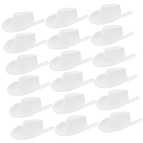 Mikinona 30 Stück Teiliges Mini Cowboy Hüte aus Robustem Material Dekorative Kleine Puppenhüte für DIY Basteln Geeignet für Puppenhaus Partydekoration und Geschenkideen Mikinona 30 Stück Teiliges Mini Cowboy Hüte aus Robustem Material Dekorative Kleine Puppenhüte für DIY Basteln Geeignet für Puppenhaus Partydekoration und Geschenkideen von Mikinona