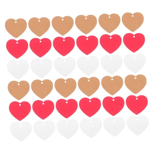 Mikinona 300 Stück Herzanhänger aus Kraftpapier für DIY Bastelprojekte Leere Herzetiketten Rot Weiß und Kraftpapier für Valentinstag Dekoration und Kreative Anwendungen Mikinona 300 Stück Herzanhänger aus Kraftpapier für DIY Bastelprojekte Leere Herzetiketten Rot Weiß und Kraftpapier für Valentinstag Dekoration und Kreative Anwendungen von Mikinona