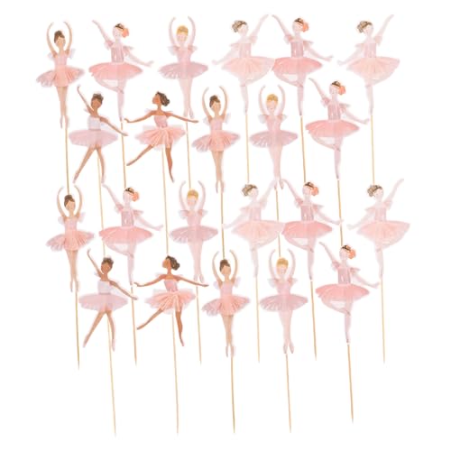 Mikinona 36 Stück Teiliges Ballerina Cake Insert Toppers Pinke Tanzmädchen Figuren für Geburtstag Hochzeit Babyparty Installieren Vielseitig Einsetzbar Elegante Tortendeko für Mikinona 36 Stück Teiliges Ballerina Cake Insert Toppers Pinke Tanzmädchen Figuren für Geburtstag Hochzeit Babyparty Installieren Vielseitig Einsetzbar Elegante Tortendeko für von Mikinona