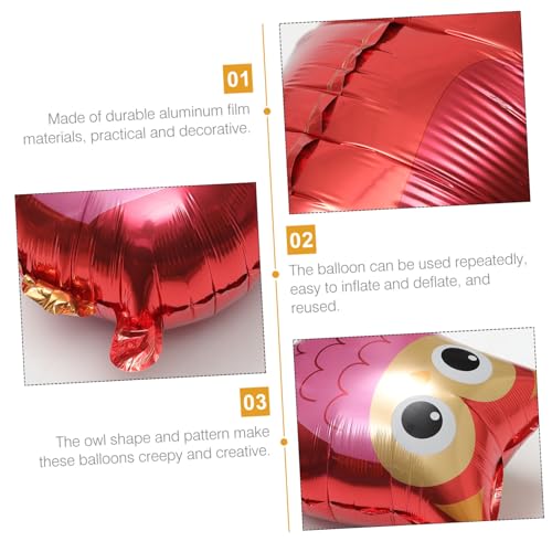 Mikinona 4 Stück Cartoon eulen folienballons für Geburtstagsfeier Shower Partydekoration Vielseitig Einsetzbar Foto requisiten Waldthemen party Zubehör Mikinona 4 Stück Cartoon eulen folienballons für Geburtstagsfeier Shower Partydekoration Vielseitig Einsetzbar Foto requisiten Waldthemen party Zubehör von Mikinona