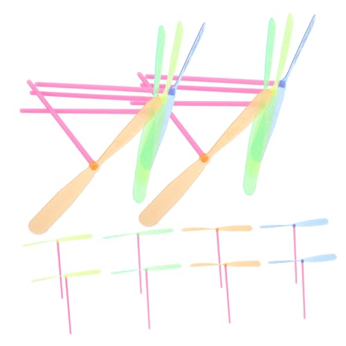 Mikinona 40 Stück Teiliges Outdoor Flugspielzeug aus Robustem Interaktives Handrührspiel für Langlebig und Sicher Farblich Zufällig für Garten und Partyspaß Zufällige Farbe von Mikinona