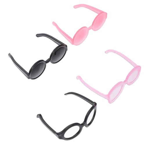 Mikinona 40 Stück Teiliges Puppen Mini Brillen Kunststoff Doll Dress Up Accessories DIY Basteln mit Schwarzen und Pinken Rahmen für Puppenmode und Dekoration Mikinona 40 Stück Teiliges Puppen Mini Brillen Kunststoff Doll Dress Up Accessories DIY Basteln mit Schwarzen und Pinken Rahmen für Puppenmode und Dekoration von Mikinona