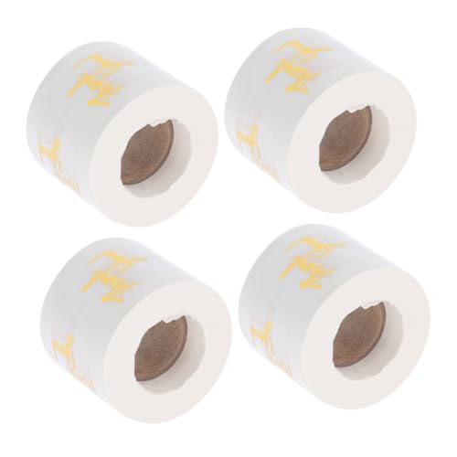 Mikinona 4Rollen Transparente Etiketten mit Goldenen Akzenten für Hochzeiten Geburtstage und Geschenkverpackungen Stilvolle Etiketten für Kleine Unternehmen und Besondere Anlässe von Mikinona