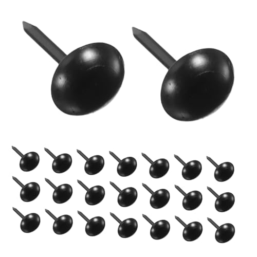 Mikinona 500 Stück Schwarze Polsternägel aus Stabilem Eisen Vintage Möbelbeschläge Dekorative Tacks für Lederpolster Einfache Montage zur Wohnraumgestaltung Mikinona 500 Stück Schwarze Polsternägel aus Stabilem Eisen Vintage Möbelbeschläge Dekorative Tacks für Lederpolster Einfache Montage zur Wohnraumgestaltung von Mikinona
