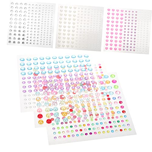 Mikinona 6 Blätter Maniküre Brow Patch Perle Auge Strasssteine Gesicht Selbst Aufkleber Bausatz Juwelen Uv Nagel Edelsteine Abs Mikinona 6 Blätter Maniküre Brow Patch Perle Auge Strasssteine Gesicht Selbst Aufkleber Bausatz Juwelen Uv Nagel Edelsteine Abs von Mikinona