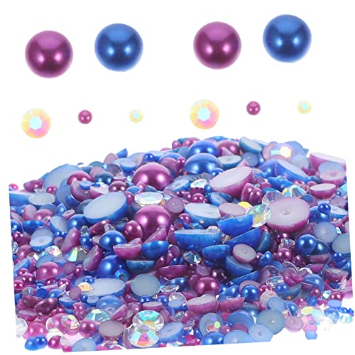 Mikinona 6 Nagelpflaster Nagelkaviarperlen Charms Für Nägel UV Nagel Charms Nageldekor Dekoration Multifunktionaler Nagelschmuck Flacher Nagel Charm Verschleißfester Nagel Charm von Mikinona