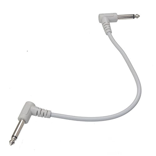 Mikinona 6 Stück Rechtwinkliges Gitarrenkabel für Effektpedale Flexibles Patchkabel für Gitarre Robuste Audio Leitung für Klaren Sound für Musiker und Technikliebhaber Mikinona 6 Stück Rechtwinkliges Gitarrenkabel für Effektpedale Flexibles Patchkabel für Gitarre Robuste Audio Leitung für Klaren Sound für Musiker und Technikliebhaber von Mikinona