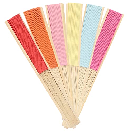 Mikinona 6 Stück Teiliges Faltbare Handfächer aus Papier Diy Bastelmaterial für Kinderzimmer Bunte Deko für Partys und Veranstaltungen für Kreative Bastelprojekte Mikinona 6 Stück Teiliges Faltbare Handfächer aus Papier Diy Bastelmaterial für Kinderzimmer Bunte Deko für Partys und Veranstaltungen für Kreative Bastelprojekte von Mikinona